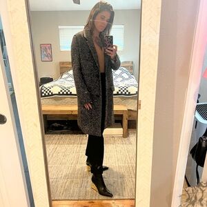 Zadig & Voltaire single breasted coat size small